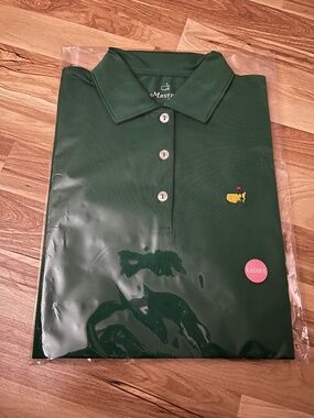 Women’s Masters green polo